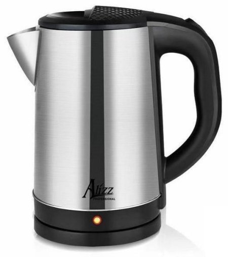 קומקום חשמלי מנירוסטה ALIZZ – 2.3 ליטר