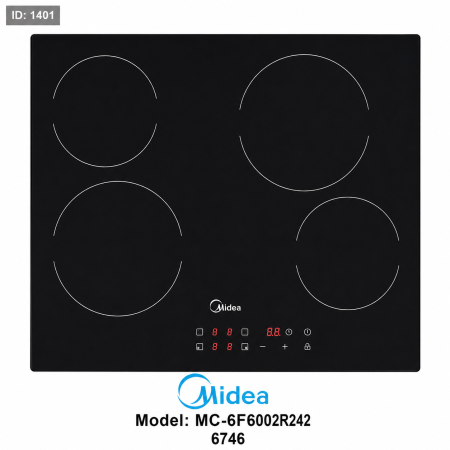 כיריים MIDEA – 4 להבות