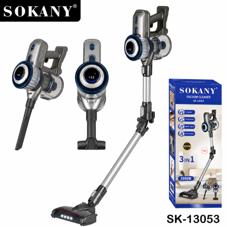 שואב אבק אלחוטי SOKANY – ‏3 ב-1